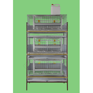 (КН-3я-3о) Клетка для кур несушек 30-45 гол (3 яруса) КМКН-3-45